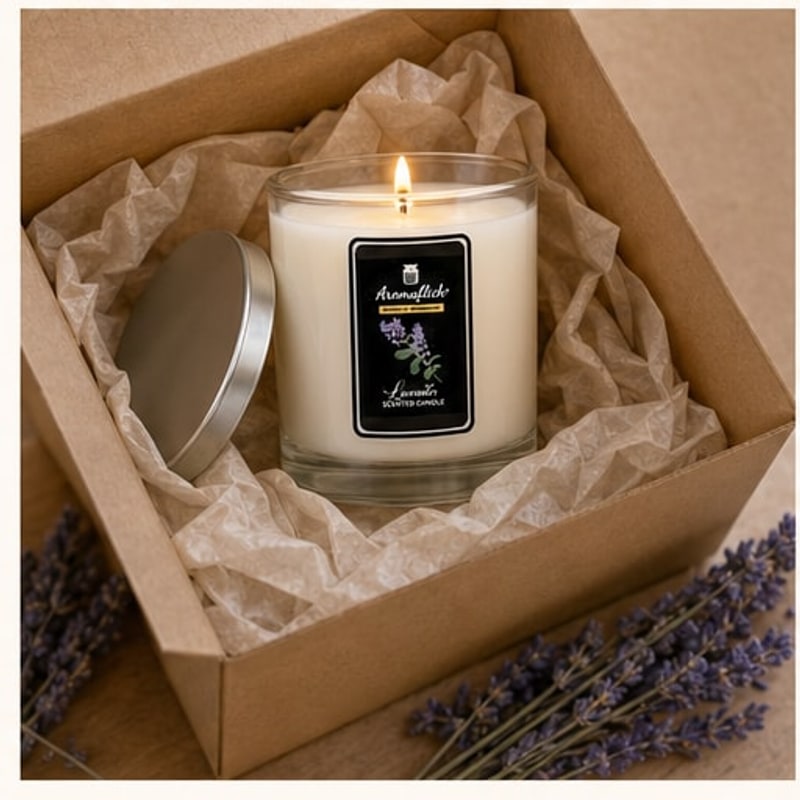 Gift box presentation